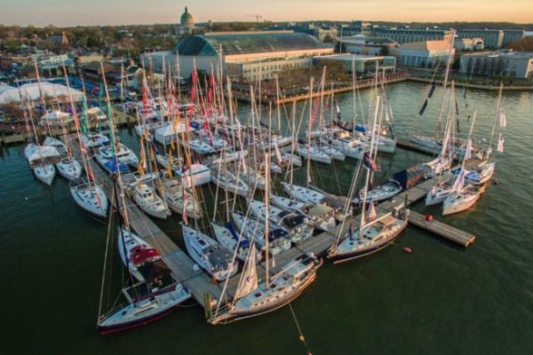 Die Annapolis Sailboat Show ist die grte Segelbootausstellung in den USA.