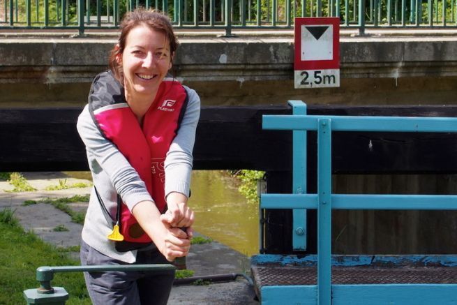 Eine Wassertreppe, die alles andere als mhsam ist