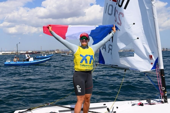 Marie Barrue gewinnt zum zweiten Mal die Mittelmeerspiele