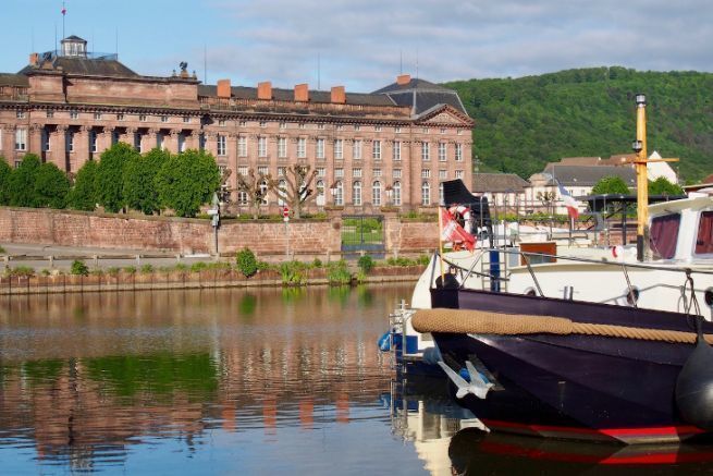 Flussstopp in Saverne