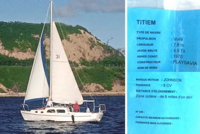 Das Segelschiff Titiem
