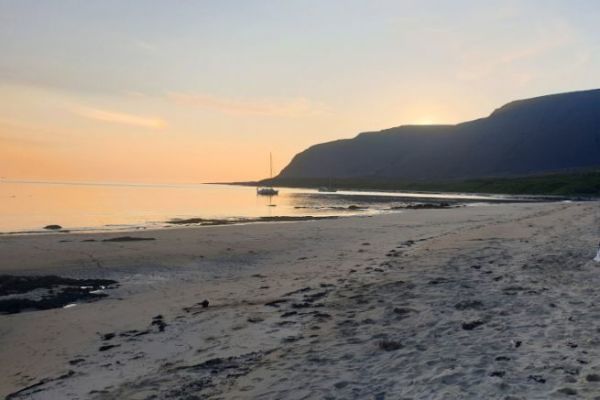 Ankern in den Westfjorden Islands