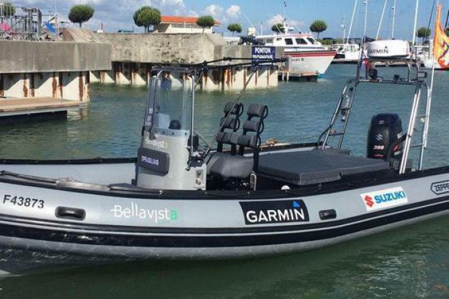 Der fr die berfahrt verwendete halbstarre Zeppelin