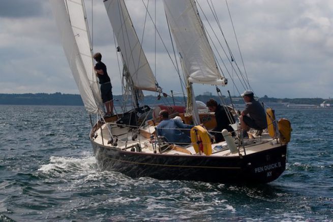 Legendre Boote, Pen Duick II Sieger des englischen Transatlantik-Rennens 64