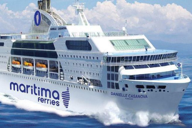 Verabschiedung SNCM, willkommen Maritima Ferries