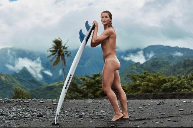 Surfer Courtney Colongue posiert nackt fr das ESPN Body Issue
