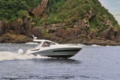 Verve 40, begehbares Modell aus der Azimut-Werft