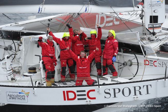 Idec Sport, neuer Gewinner der Jules-Verne-Trophe