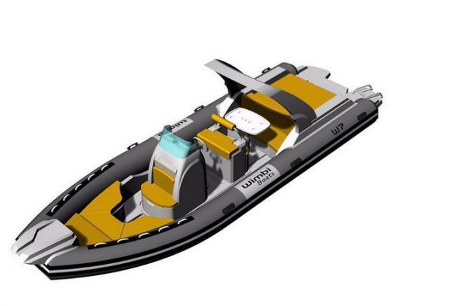 Das neue W7i von Wimbi Boat, das im September 2017 in Cannes entdeckt werden soll