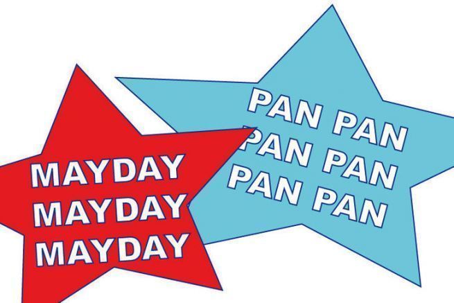 MAYDAY oder PAN PAN? Welche Notrufmeldung soll verwendet werden?