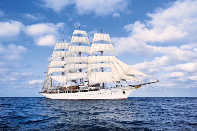 Die Sea Cloud, das zweitgrte Segelschiff der Welt
