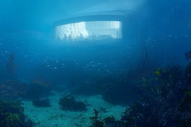 Unter, das erste Unterwasser-Restaurant Europas