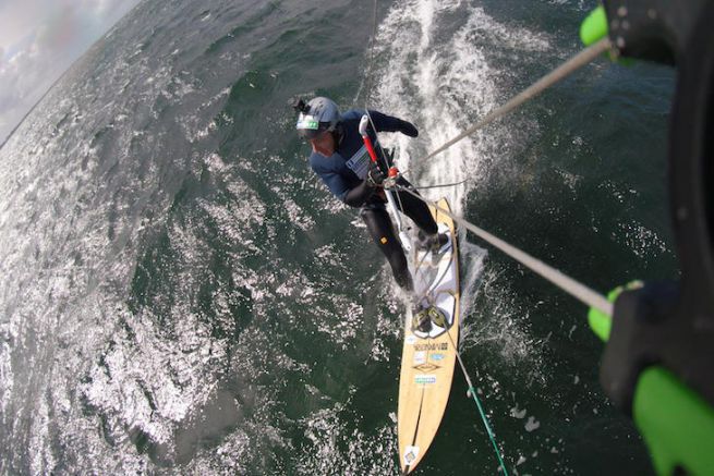 Neue Kitesurf-Herausforderung fr den Weltrekordhalter im Handisport Speedsegeln