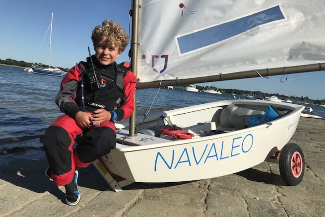 Rekord: Der kleine Mann, der La Manche angreift
