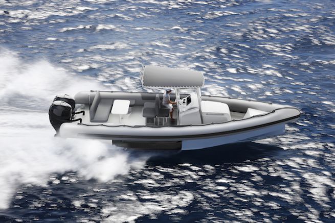 Die X100, das erste amphibische halbstarre Boot von Iguana Yachts