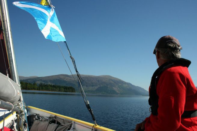 SailCaledonia Etappe 2: 1. Schifffahrt auf den Lochs von Schottland
