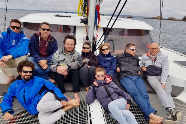 Ein frohes neues Jahr 2019 an alle Leser von Bateaux.com Die Crew von Boote.com ist fast vollständig