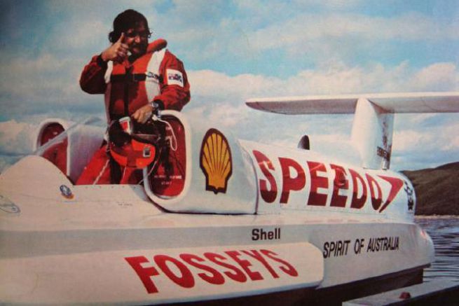 Spirit of Australia, das schnellste Boot der Welt