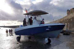 Das Tringaboat T650, das wir in Saint-Malo ausprobiert haben