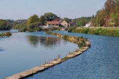 Rhne-Rhein-Kanal: Wo der Kanal in der Natur mit dem Doubs Verstecken spielt