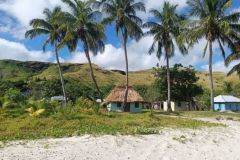 Das Dorf Malakati auf der Insel Nacula