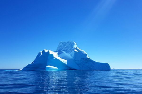 Eisberg: Sie auf dem Wasser erkennen und richtig benennen knnen