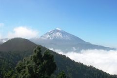 Der Vulkan Teide, der hchste Berg Spaniens