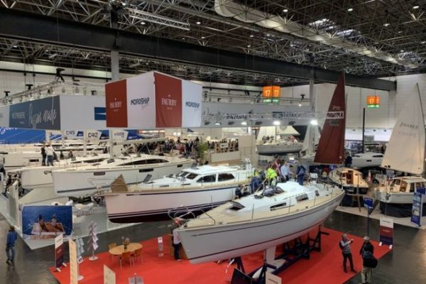 Boot Dsseldorf 2024, neue Segelboote auf der Bootsmesse zu sehen