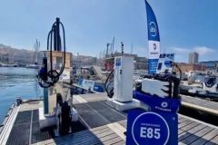 Die neue E85-Pumpe im Hafen von Marseille