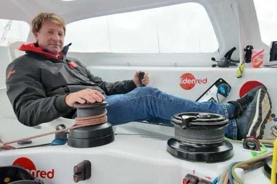 Emmanuel Le Roch am Ruder von Edenred