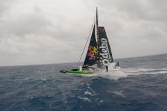 Sodebo Ultim 3 auf dem Weg nach Horn