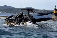 Der Skipper dieser ?Navan? war positiv auf Alkohol getestet worden, nachdem er vor Sainte-Maxime auf Grund gelaufen war