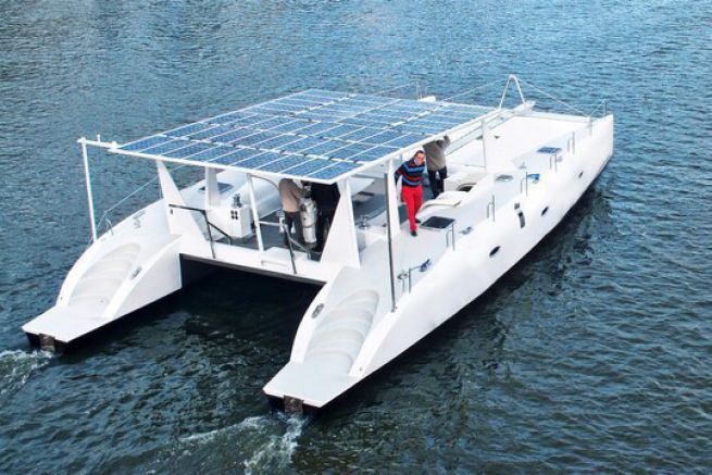 Aerofleet 100% elektrischer Katamaran - Credit : Aerofleet