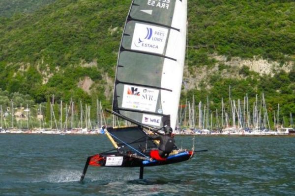 Im Flug �ber den Gardasee