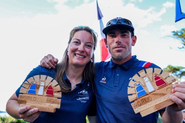 Tim und Alo�se gewinnen Silber im Nacra 17
