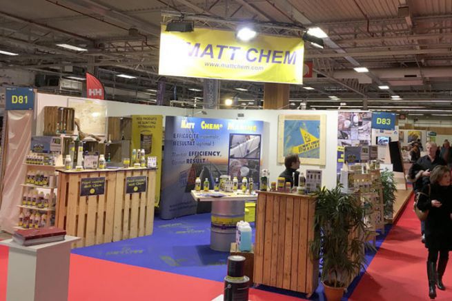 Matt Chem-Stand auf der Nautic 2016