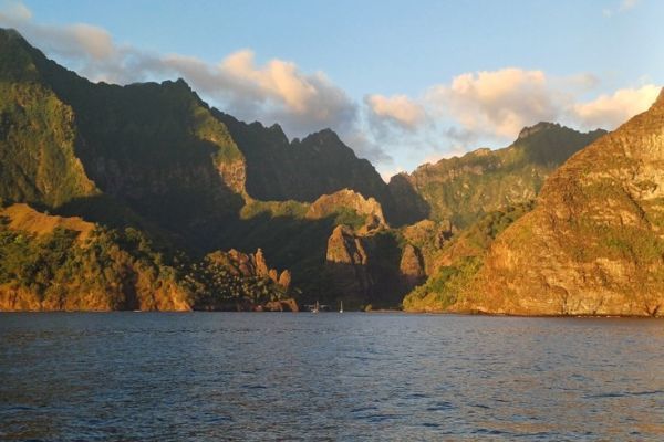 Fatu Hiva, südlich der Marquesas-Inseln