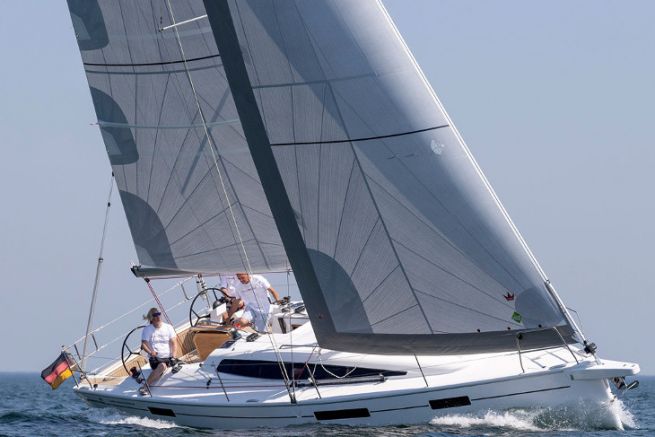 Dehler 38SQ ausgestattet mit Elvstrom Ekko XRP Cruise Segel