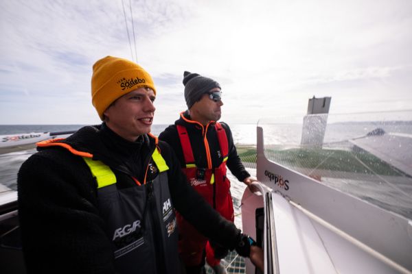 Ein volles Programm f�r L�onard Legrand und Thomas Coville