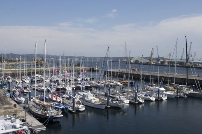 Die Flotte in A Corua