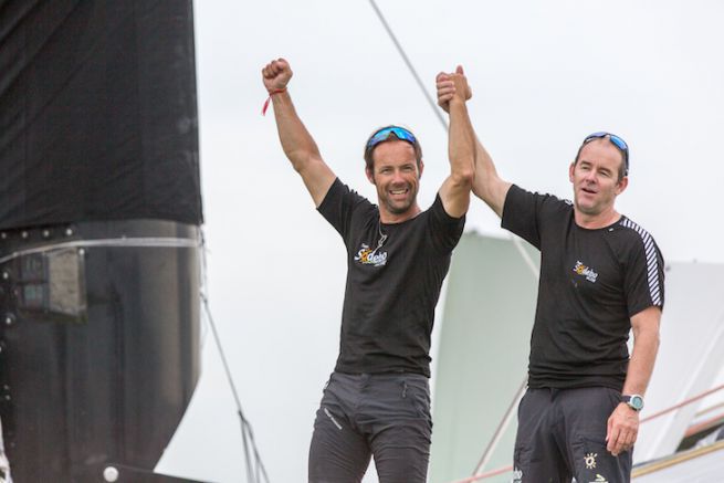 Thomas Coville und Jean-Luc N�lias gewinnen die 13. Ausgabe des Transat Jacques Vabre