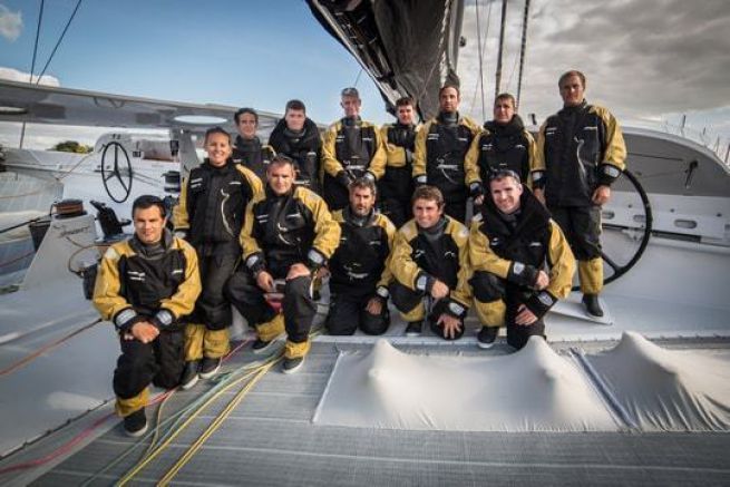 Die Spindrift-Racing-Crew