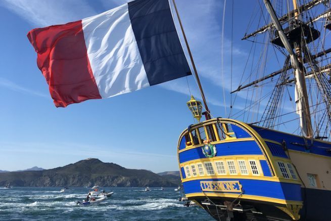 Die Hermine in Port-Vendres