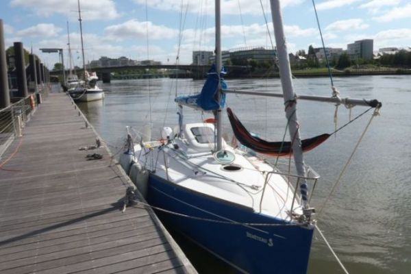 Der Belm-Ponton in Nantes